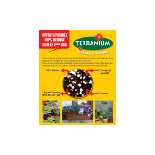 Terranium-Terreau Universel LOT 2 Terranium-Terreau Universel LOT 2